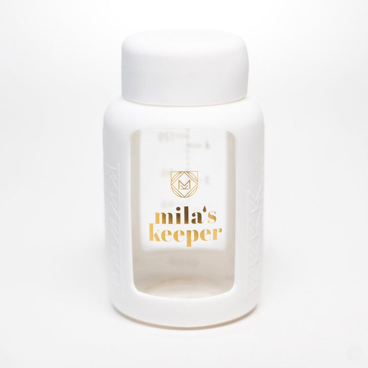 Glass Breast Milk Bottles (Set of 2)