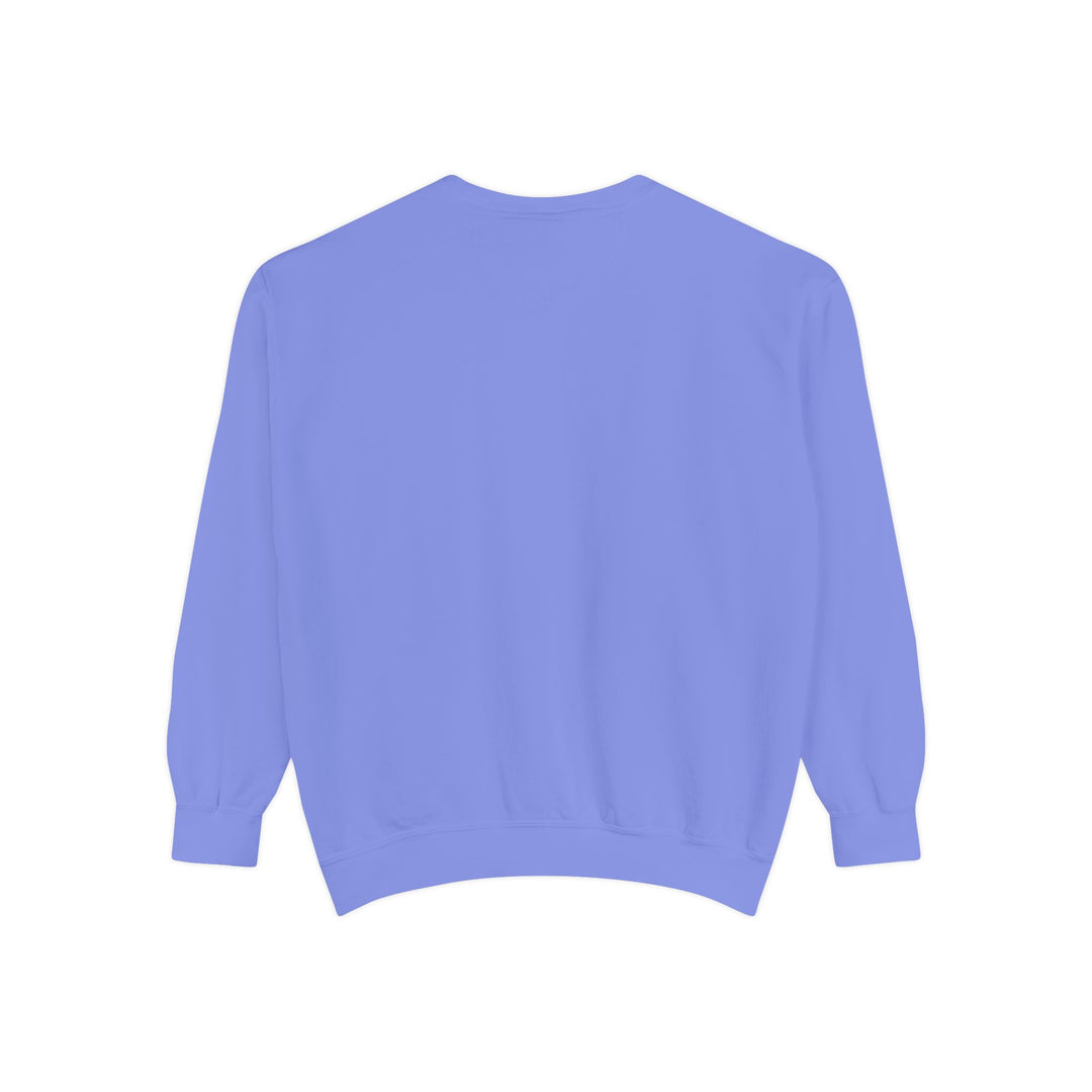 Floral Easter Bunny Crewneck Sweatshirt | Pastel Bunny with Eggs
