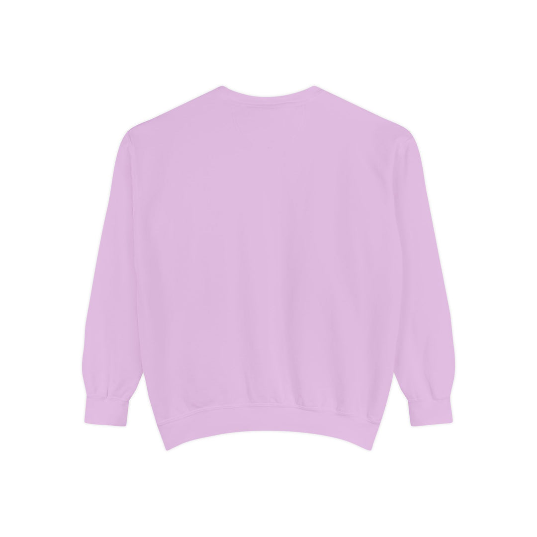 Floral Easter Bunny Crewneck Sweatshirt | Pastel Bunny with Eggs