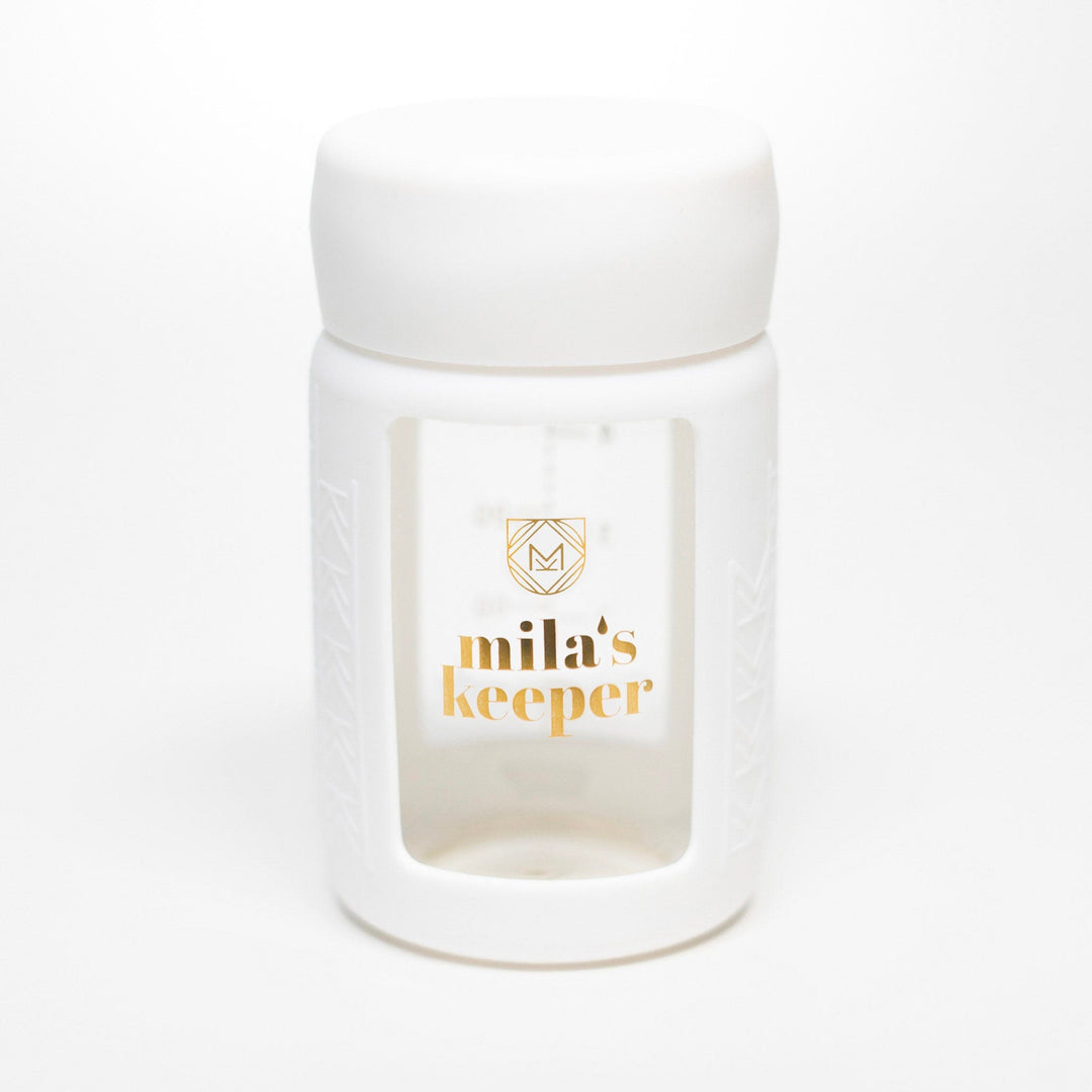 Glass Breast Milk Bottles (Set of 2)