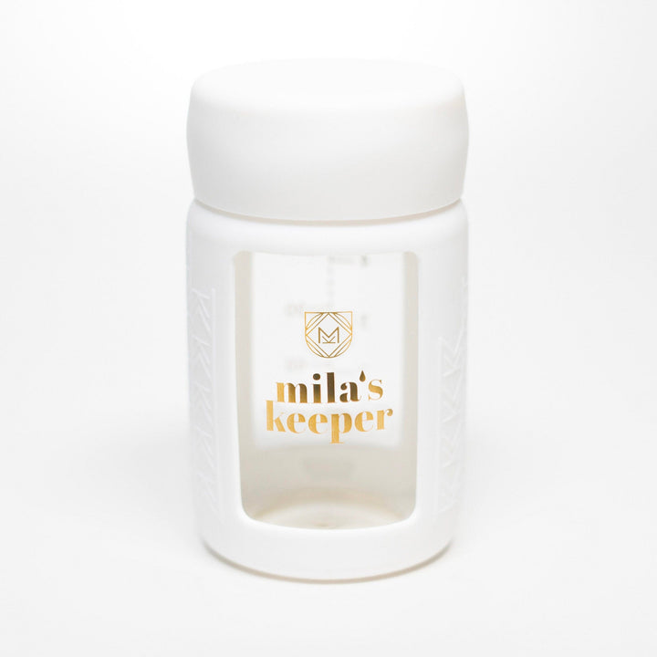 Glass Breast Milk Bottles (Set of 2)