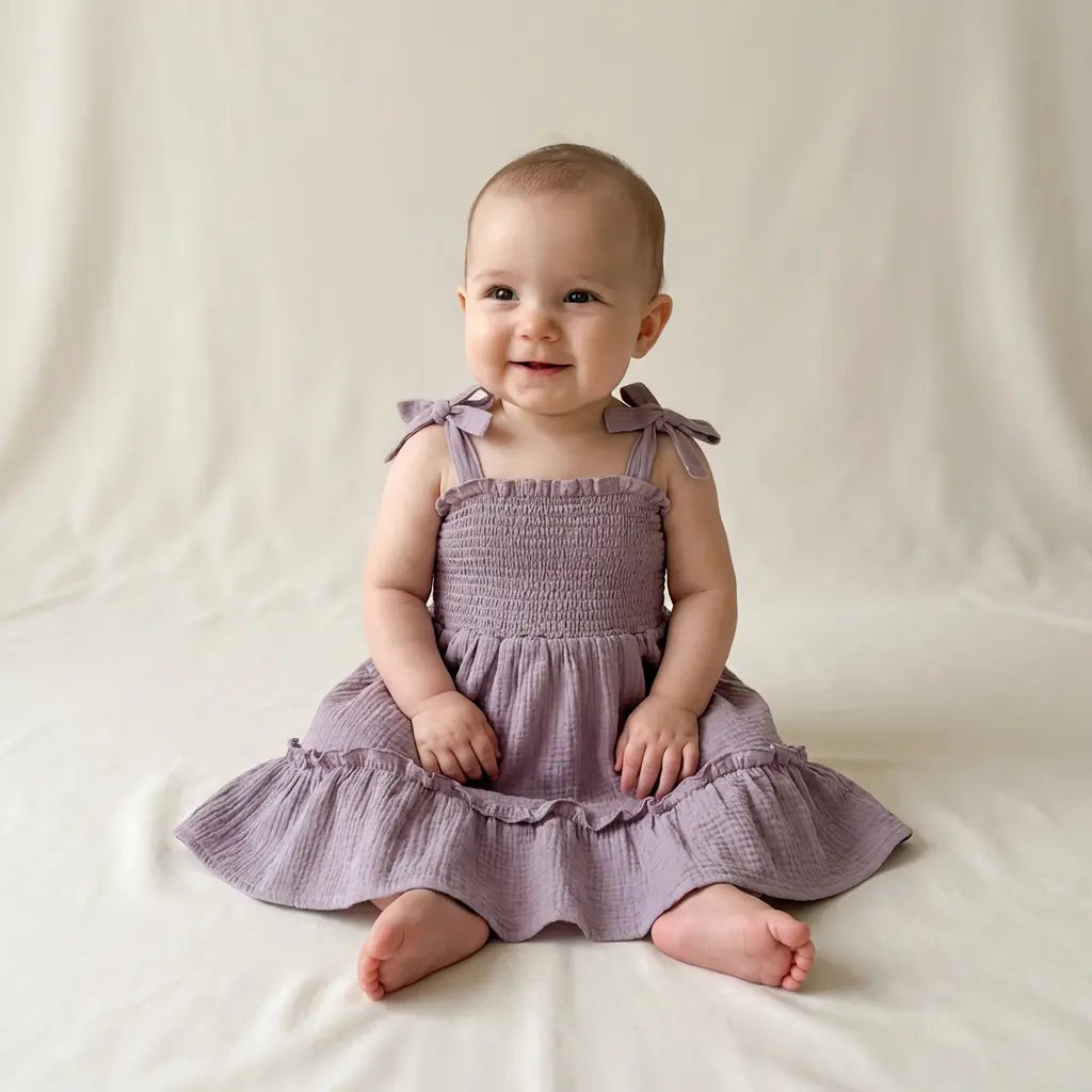 Organic Summer twirl dress