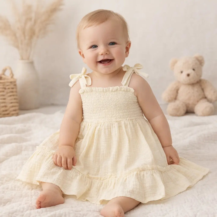 Organic Summer twirl dress