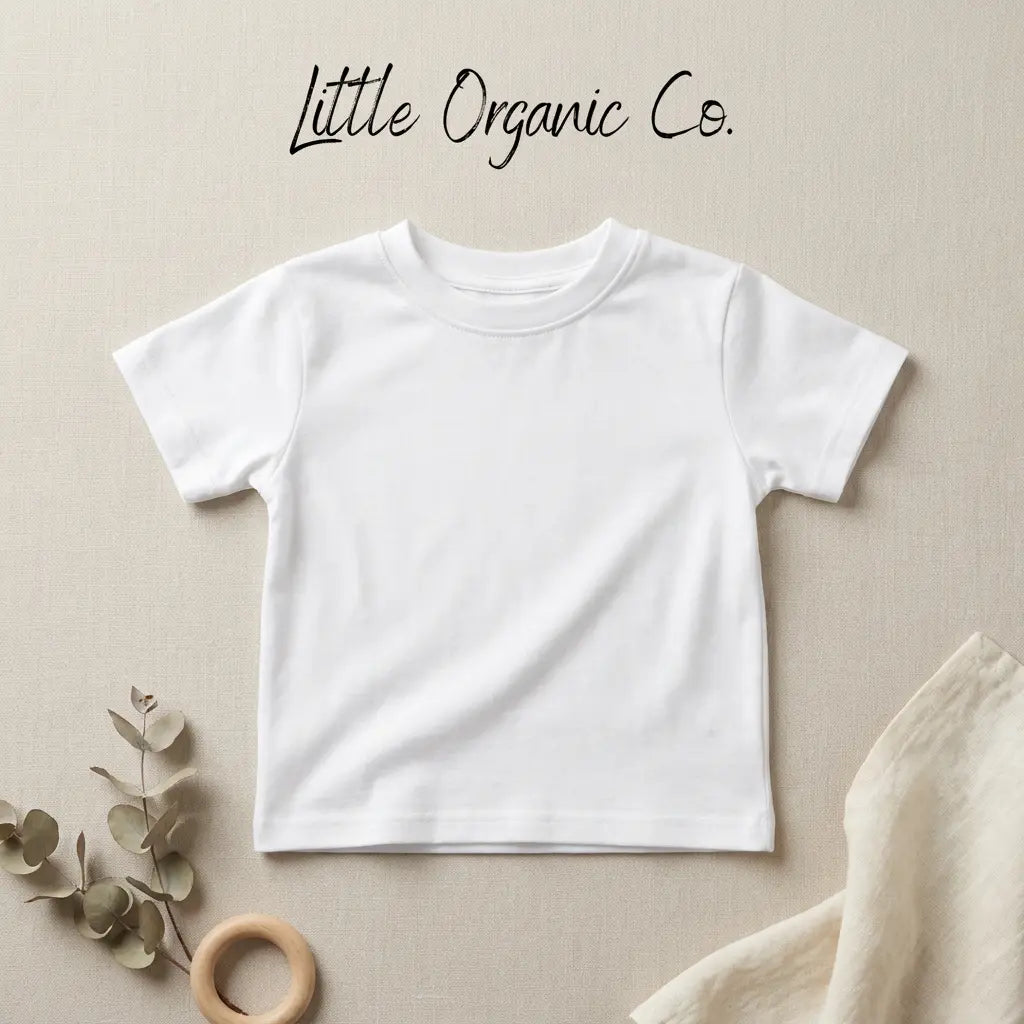 Organic cotton Tshirt baby/toddler