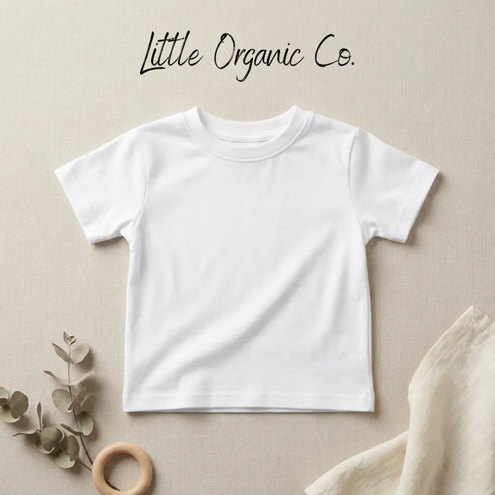 Organic cotton Tshirt baby/toddler
