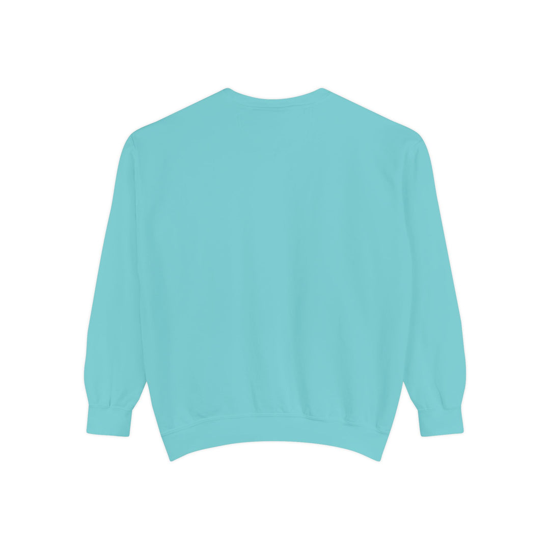Floral Easter Bunny Crewneck Sweatshirt | Pastel Bunny with Eggs