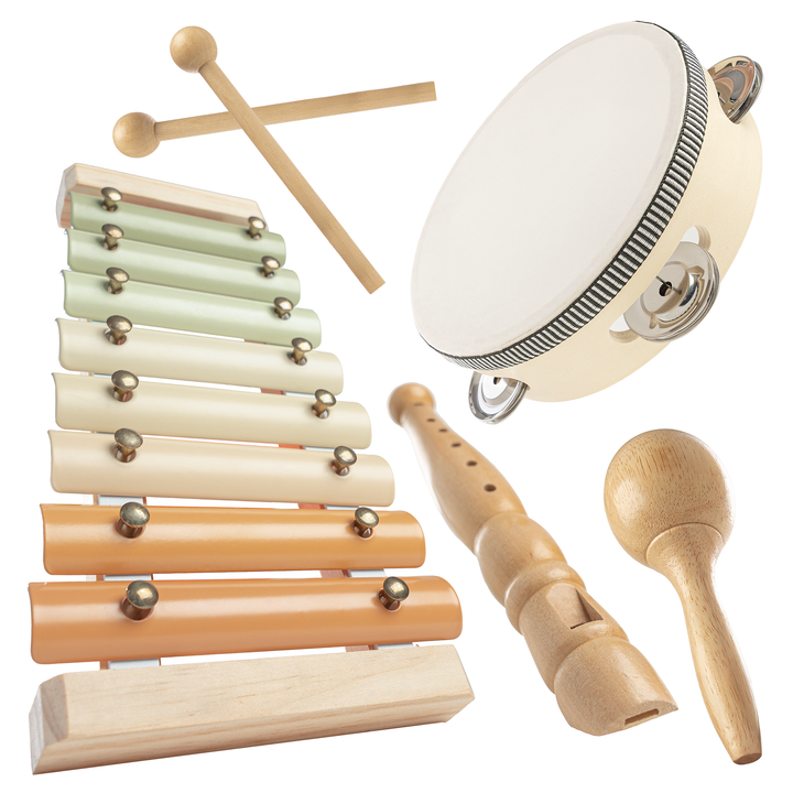 4-Piece Kids Musical Instruments for Toddlers