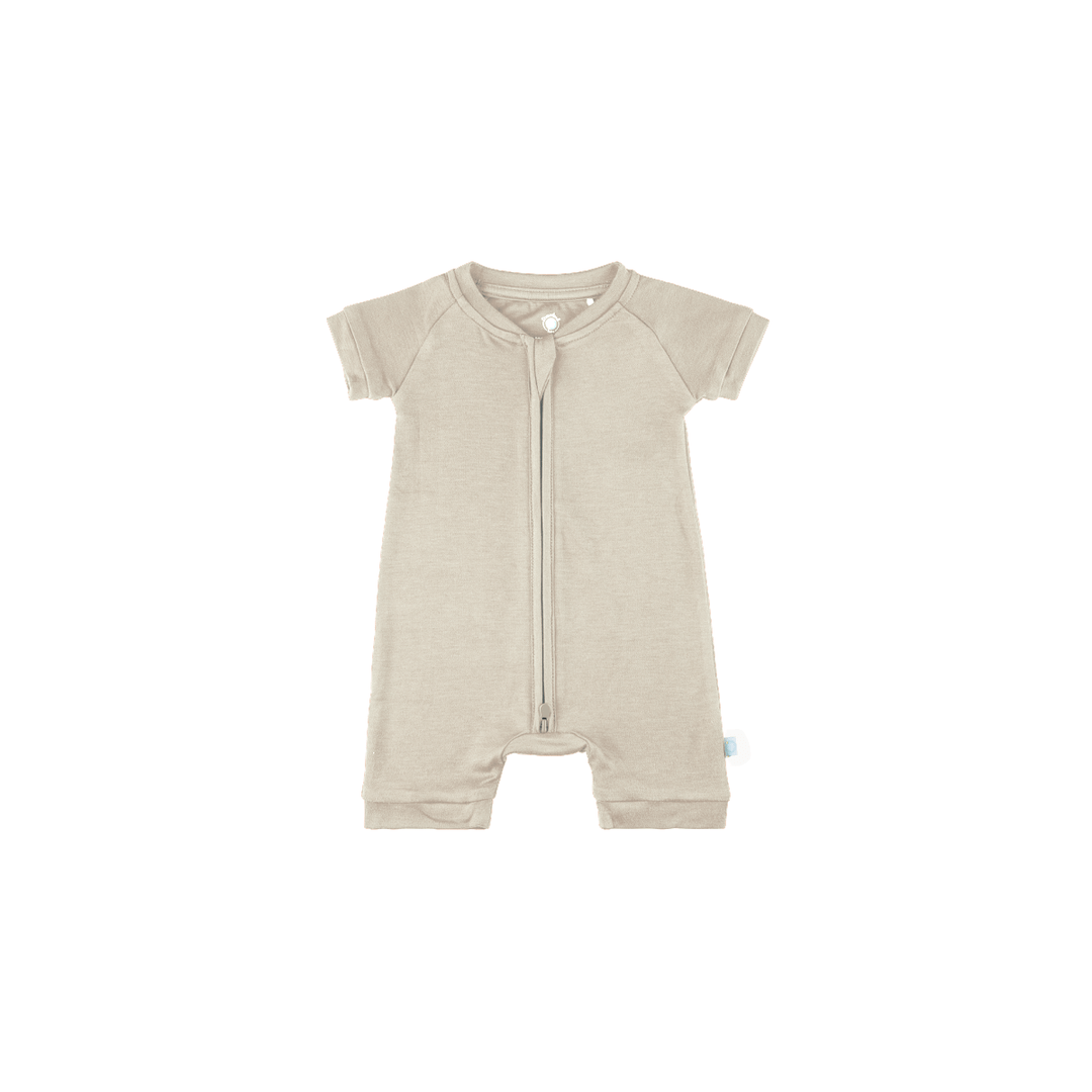 Baby Short-Sleeve Bamboo Romper