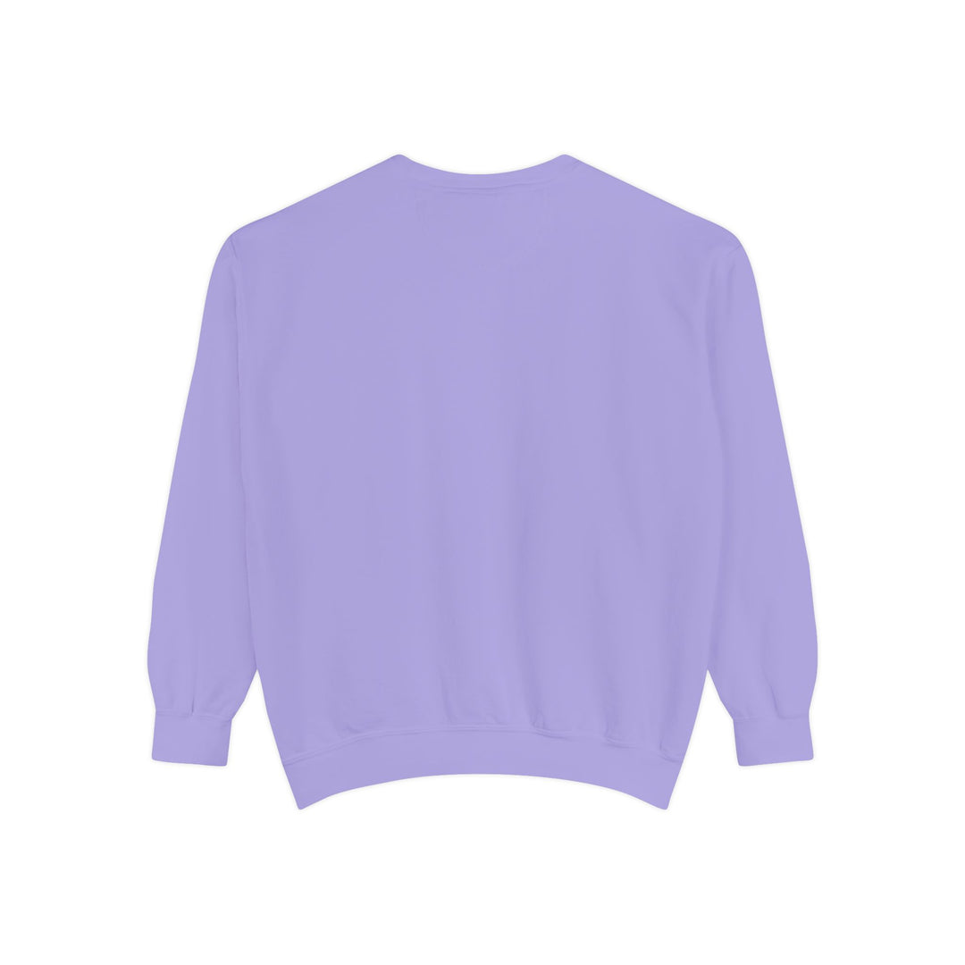 Floral Easter Bunny Crewneck Sweatshirt | Pastel Bunny with Eggs