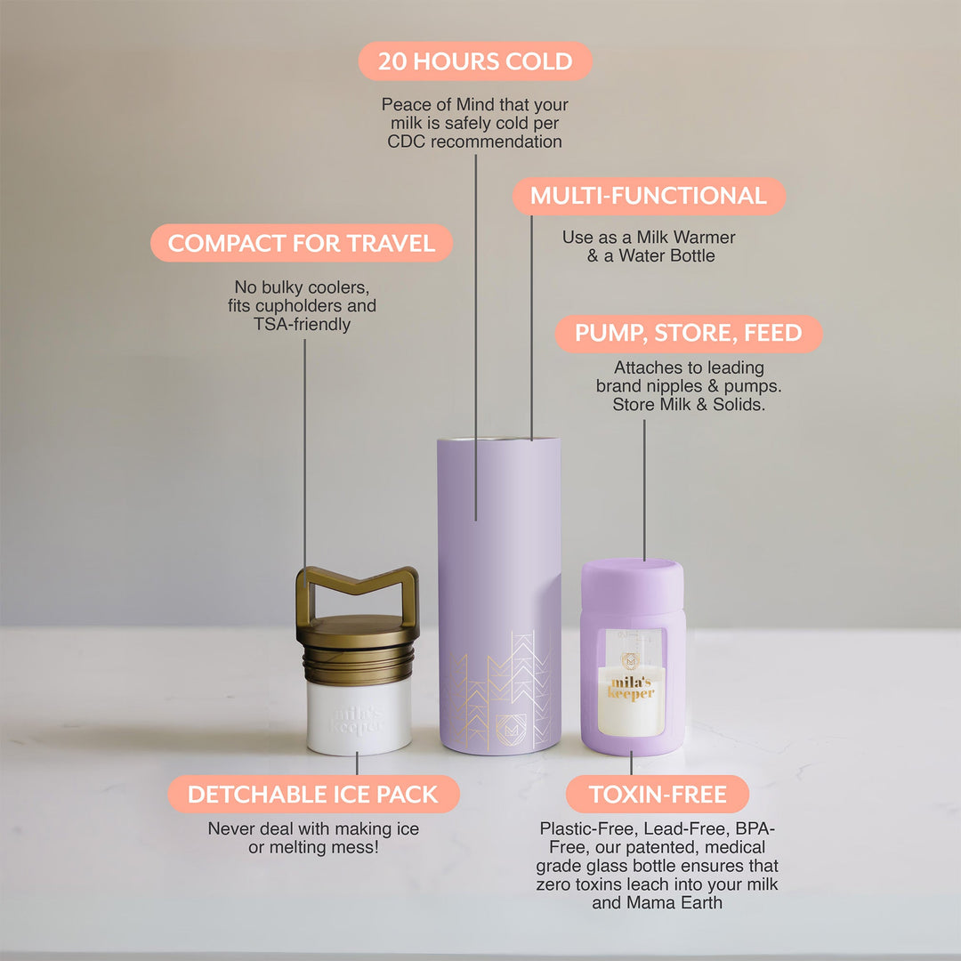 MilKeeper Starter Set | Lavender Fields