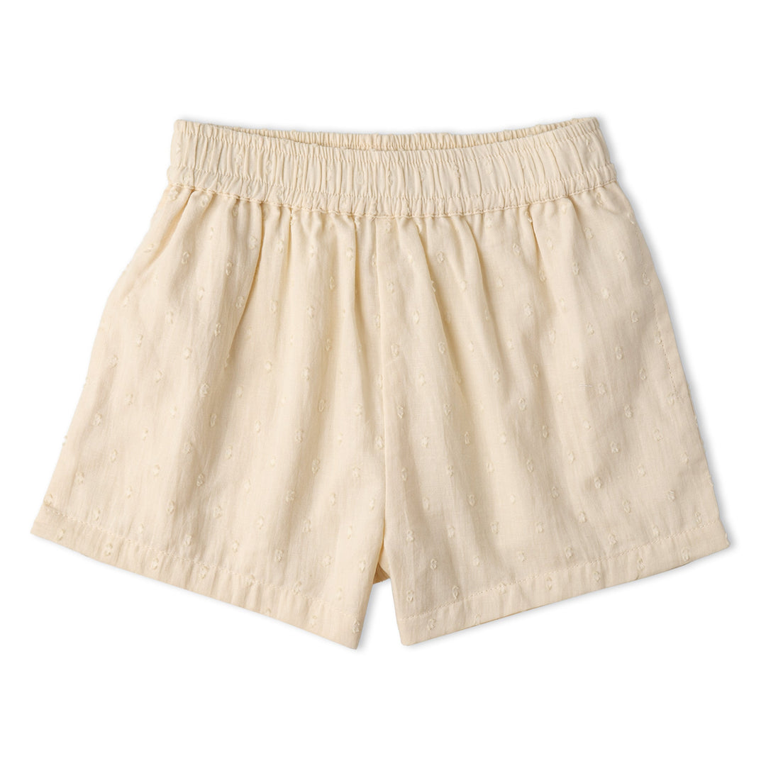 Organic Smocked Top &amp; Shorts Set - Butter Yellow