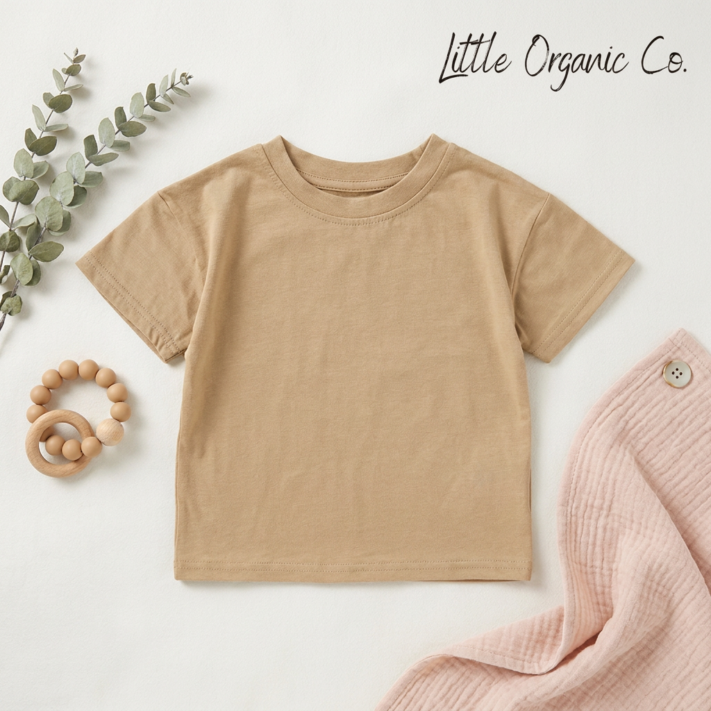 Organic cotton Tshirt baby/toddler