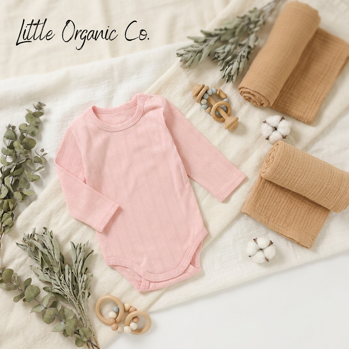Organic cotton bodysuit Long Sleeve for Infant&amp;Newborn