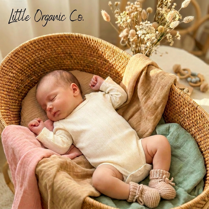 Organic cotton bodysuit Long Sleeve for Infant&amp;Newborn