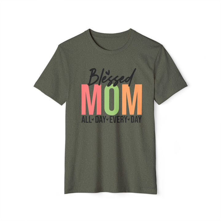 Blessed Mom, Organic T-Shirt