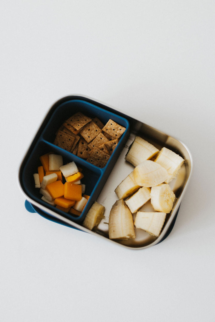 Stainless steel & Silicone Bento box