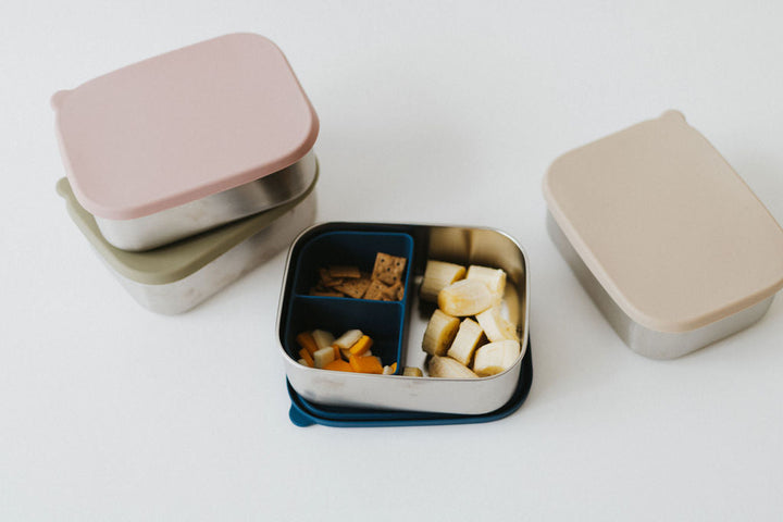 Stainless steel & Silicone Bento box