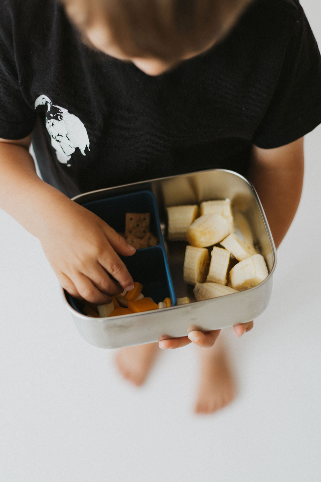 Stainless steel & Silicone Bento box