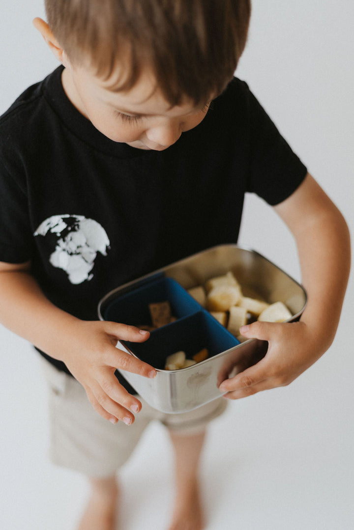 Stainless steel & Silicone Bento box