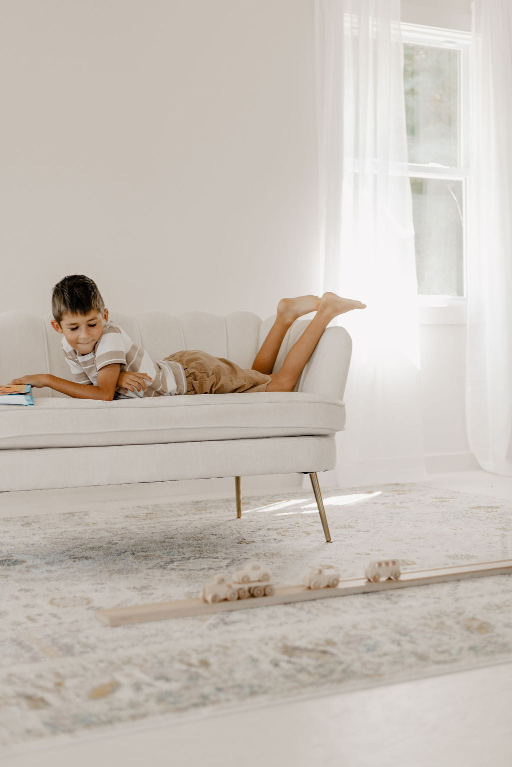 Wooden cars + Truck + ramp