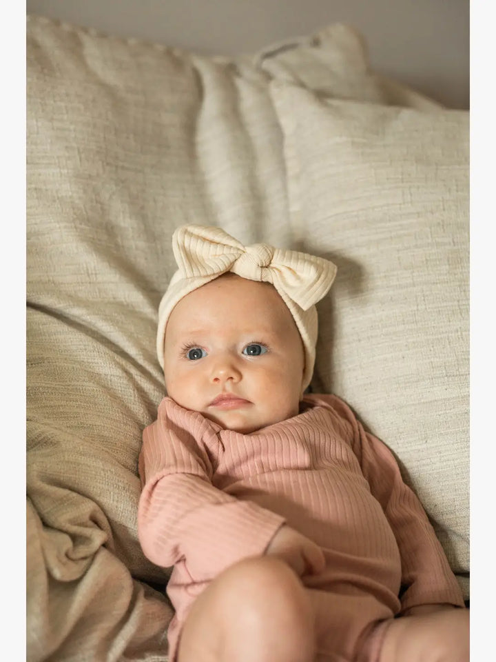 Sage - Baby Bow Wrap Headband