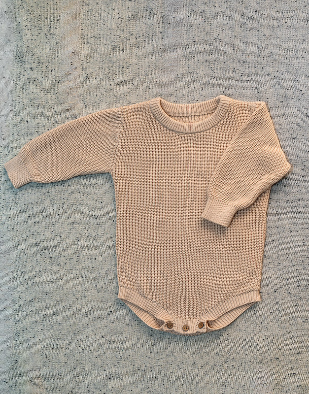 Organic Knit Romper