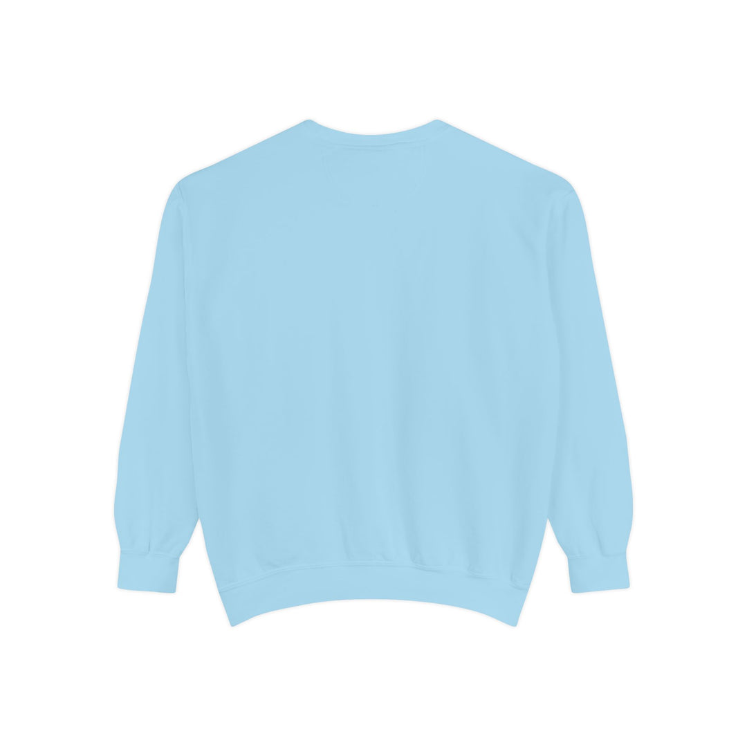 Floral Easter Bunny Crewneck Sweatshirt | Pastel Bunny with Eggs