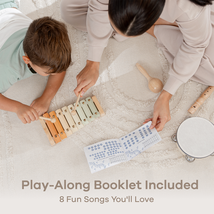 4-Piece Kids Musical Instruments for Toddlers