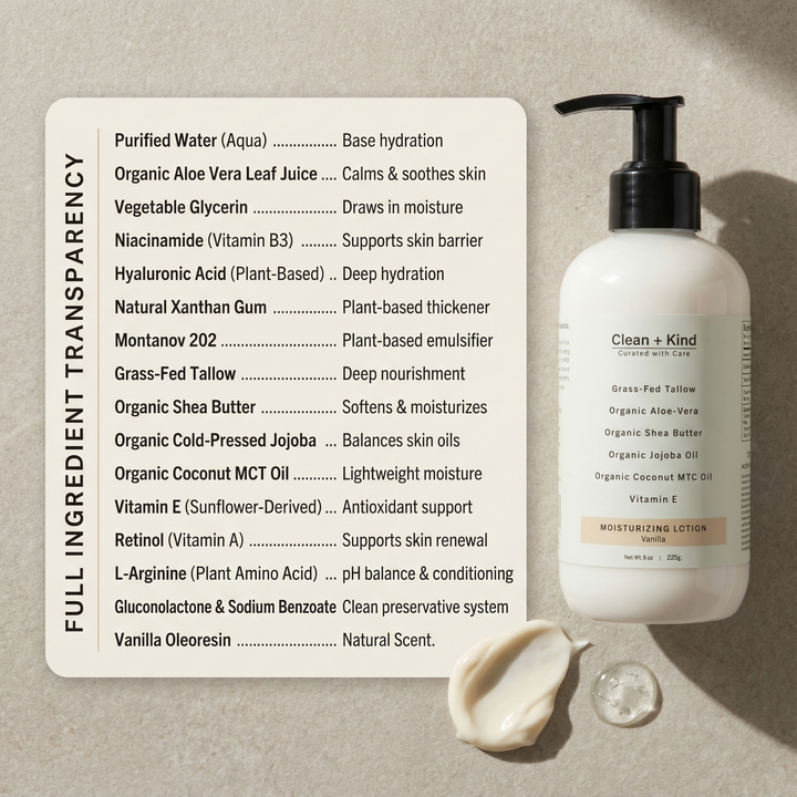 Tallow Lotion