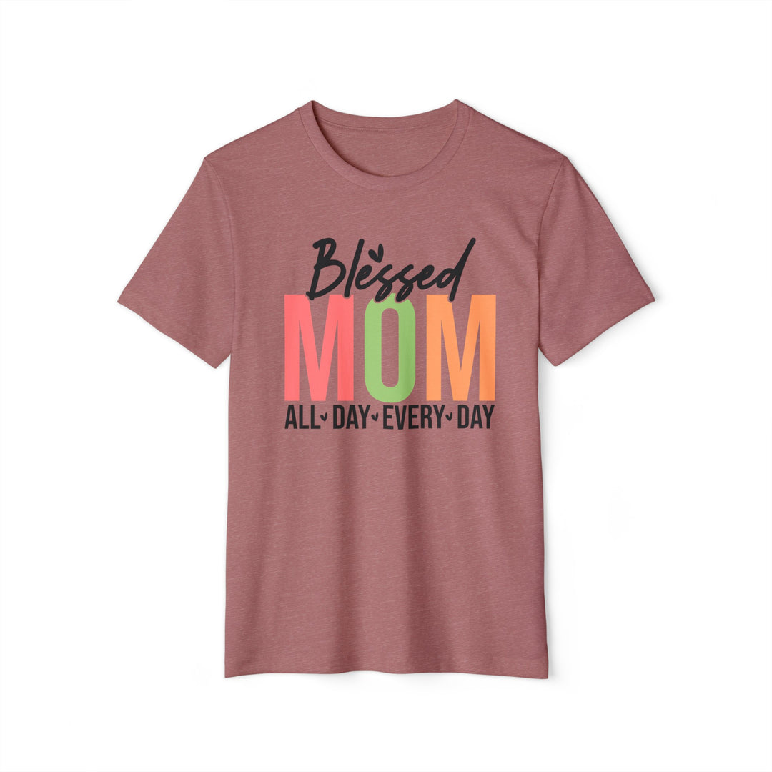 Blessed Mom, Organic T-Shirt