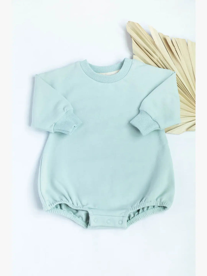 Organic Oversized Sweatshirt Romper