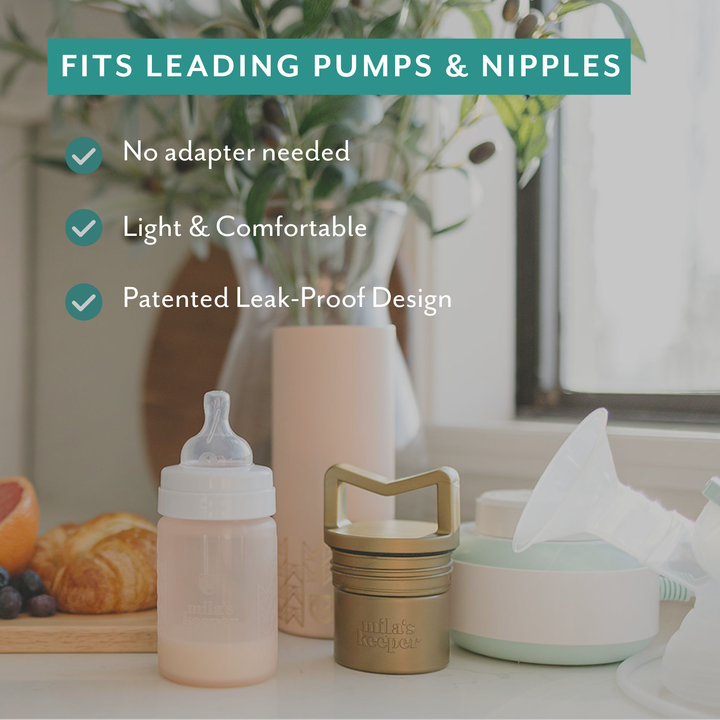 Silicone Breast Milk Storage Bottles