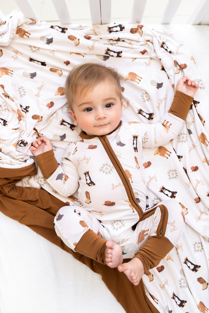Bedtime Buckaroo Huggable Blanket