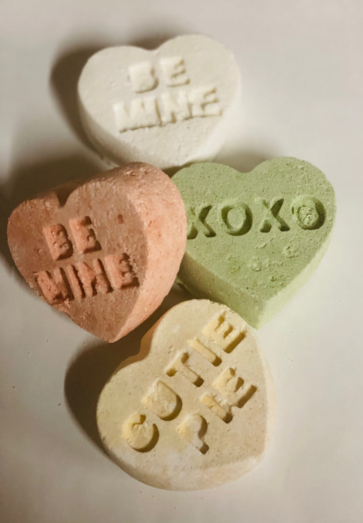 Organic bath bomb / Valentine&