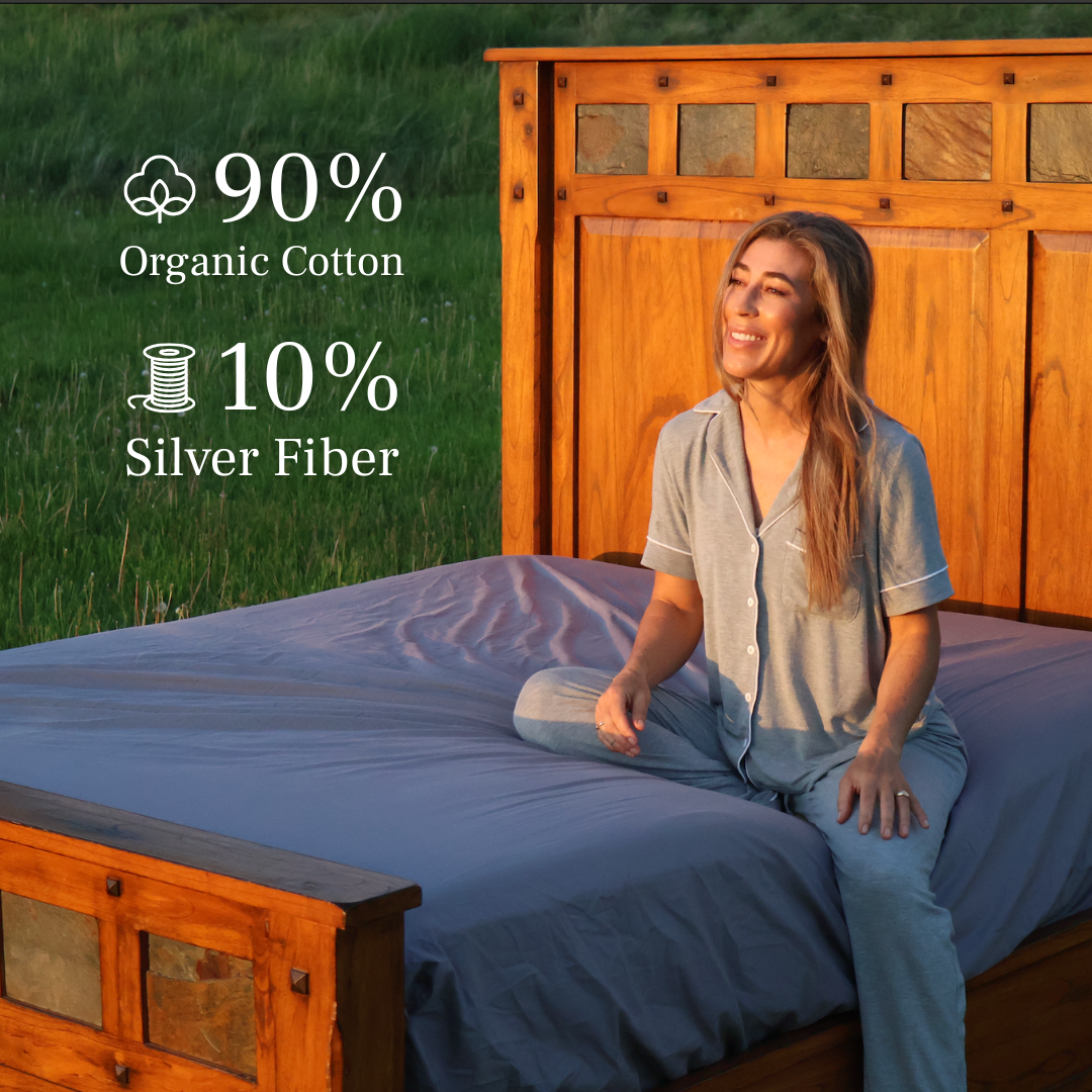 GroundLuxe Fitted Grounding Sheet (Organic Cotton)