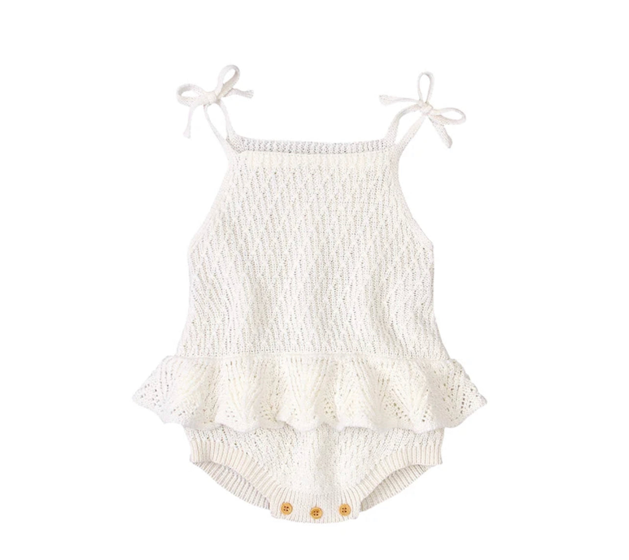meg ss zip front romper – Morton James