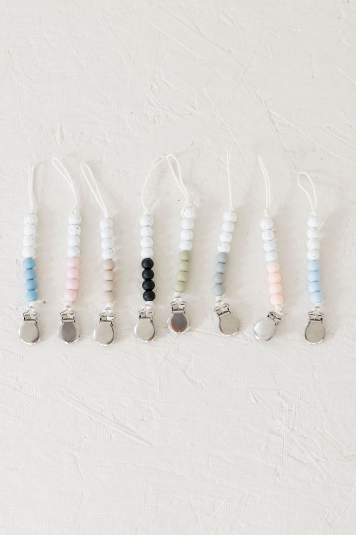 Chickadee Pacifier Clip