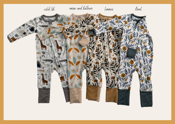 Baby Bamboo pajama floral