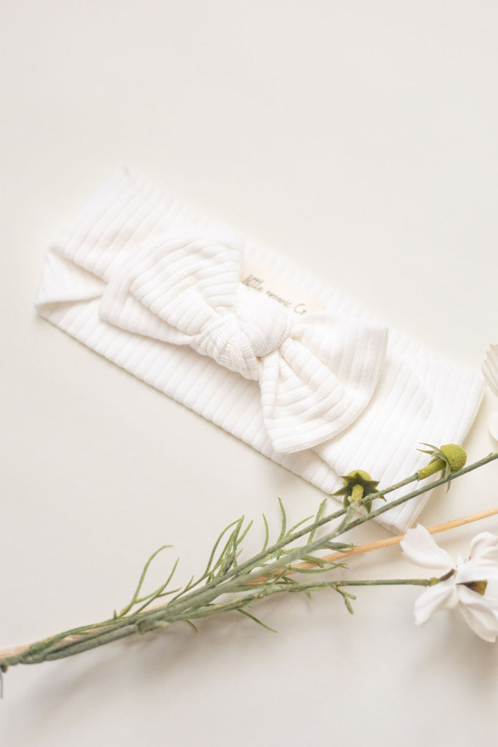 Sage - Baby Bow Wrap Headband