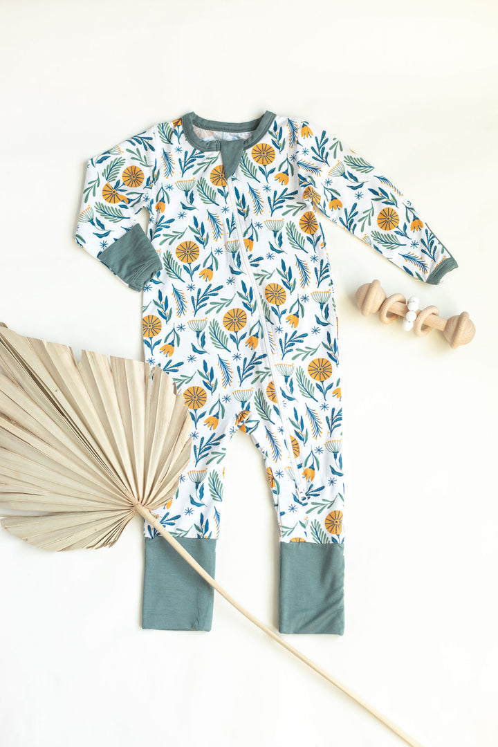 Baby Bamboo pajama floral