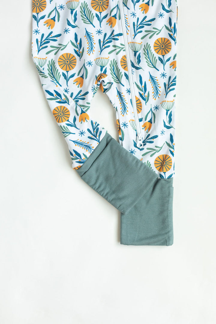 Baby Bamboo pajama floral