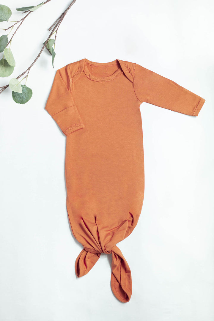 Newborn Bamboo Knotted Gown