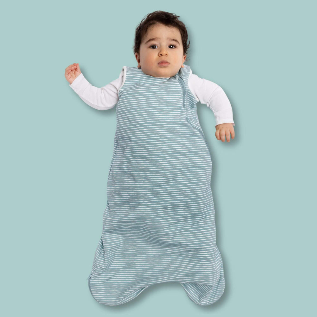 One &amp; Done Sleep Sack - Green Stripes