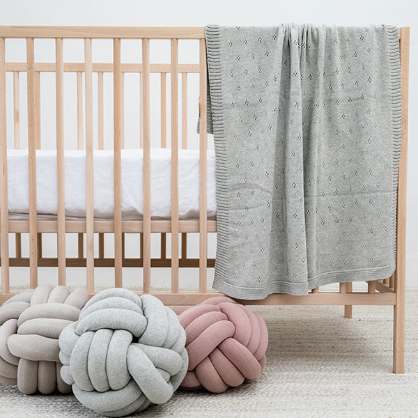 Trefle Infant Baby Blanket Set - Vanilla