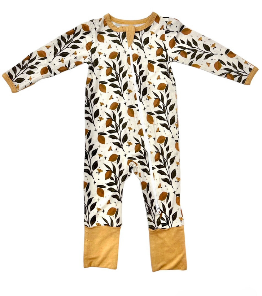 Baby Bamboo pajama floral