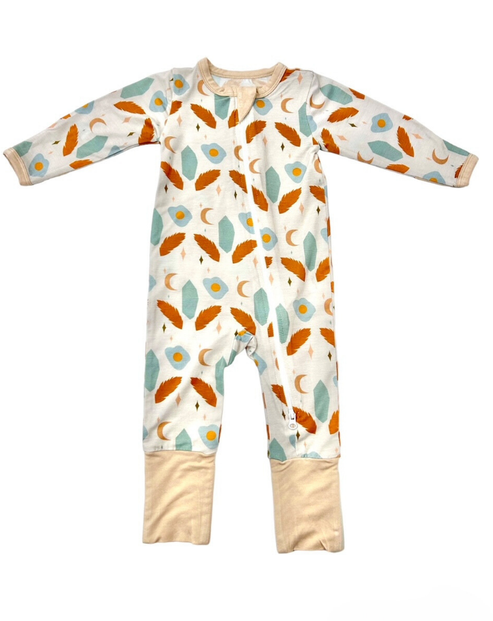 Baby Bamboo pajama floral