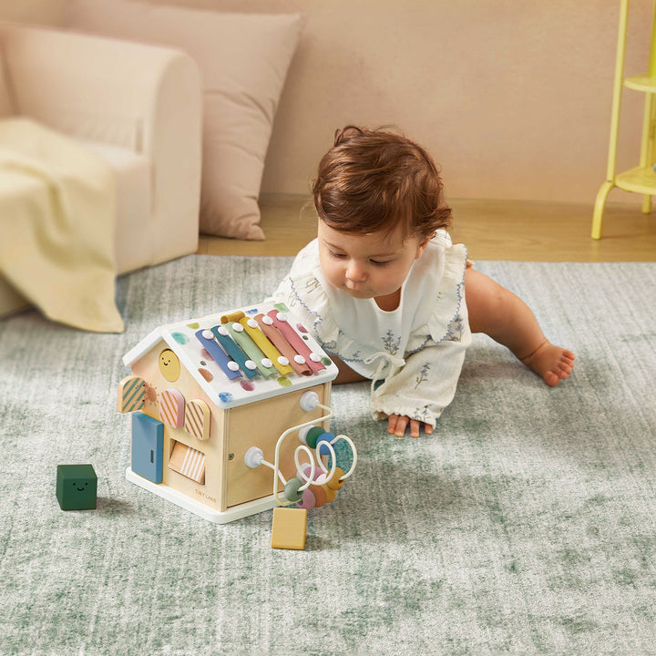 Tiny Land® Cottage Activity Cube - Morandi