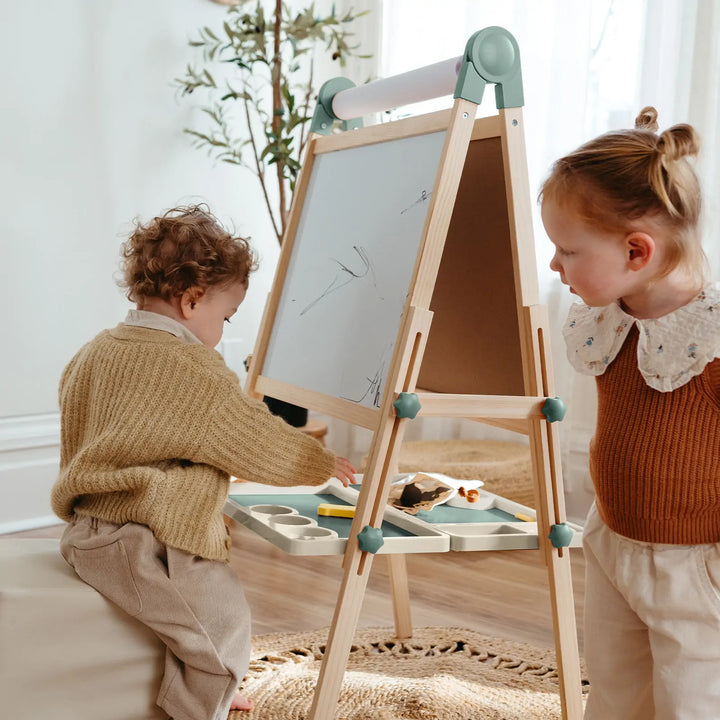 Tiny Land® Magnitales Easel for Kids - Green