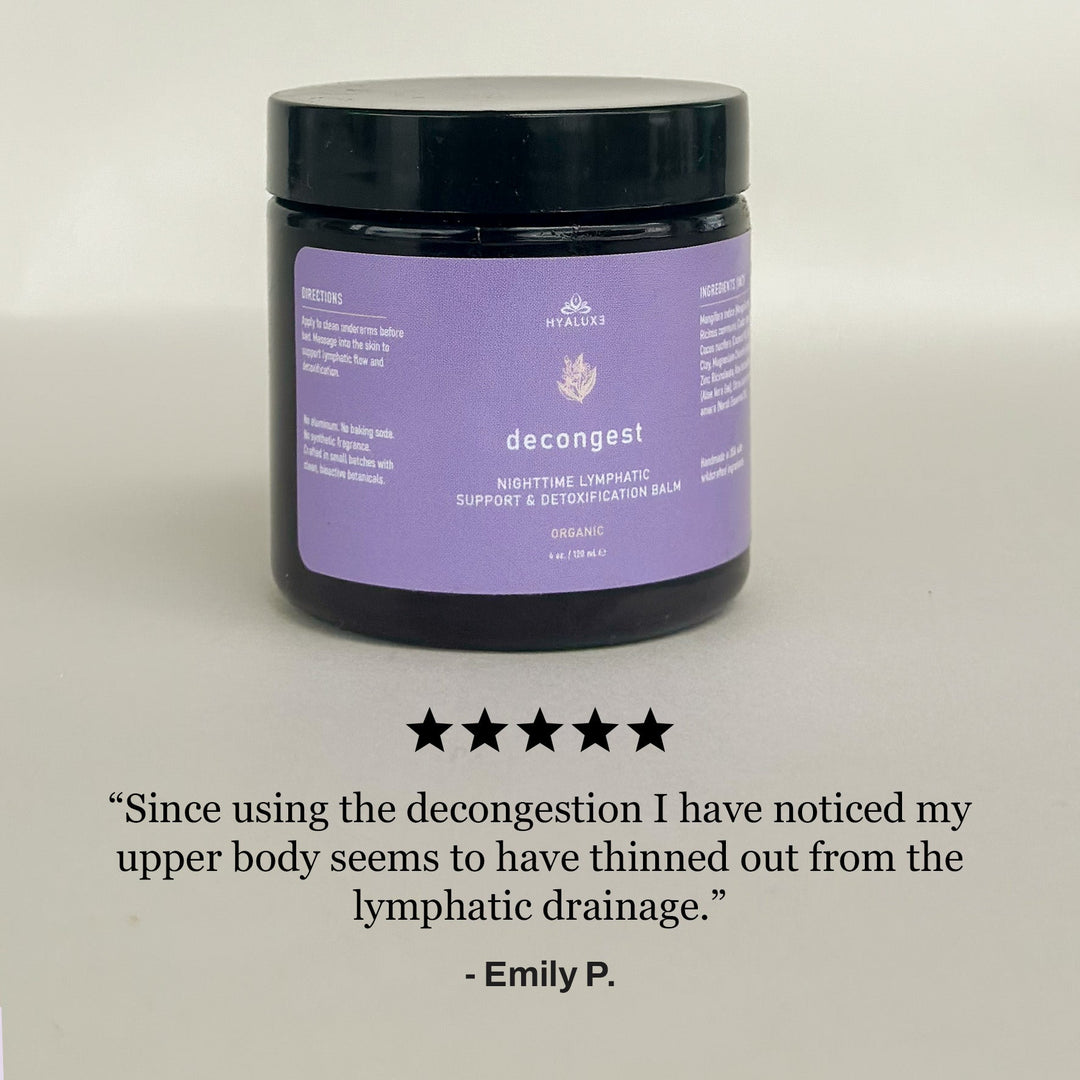 DECONGEST: Overnight Lymphatic Drainage and Detoxification Balm