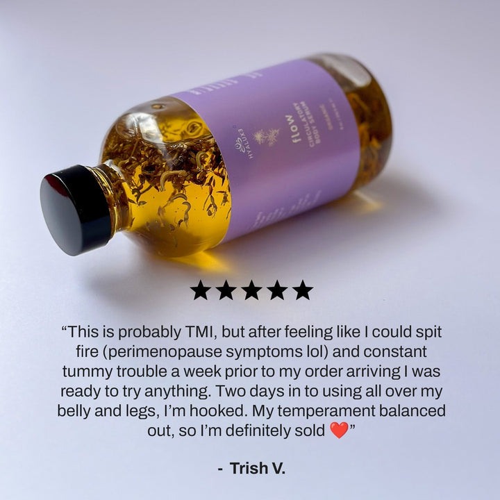FLOW: Serum for Hormone Support and circulation